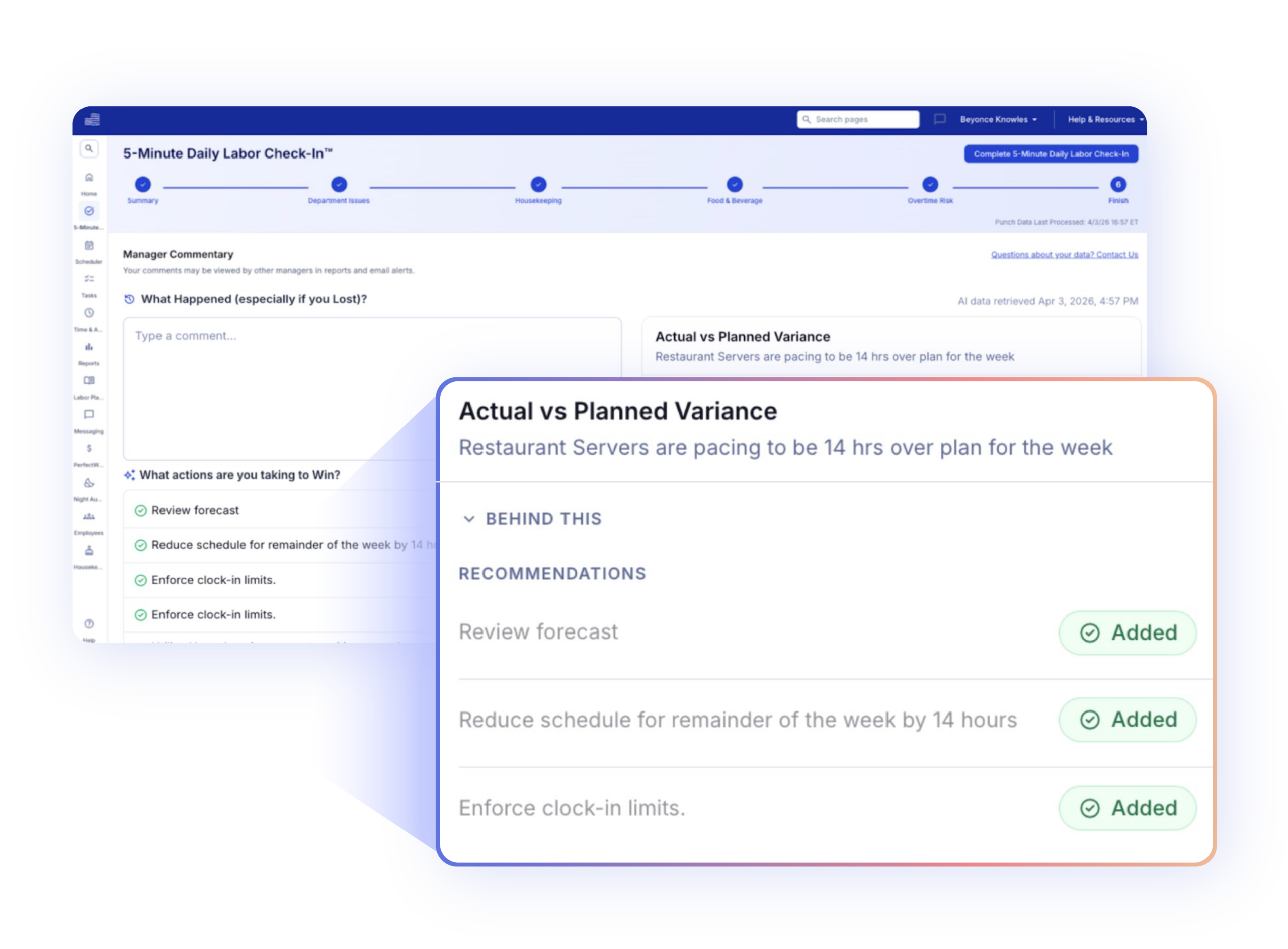 Ai insights screen